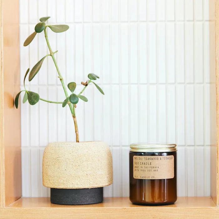 7.2oz Classic Soy Candle (Teakwood   Tobacco)