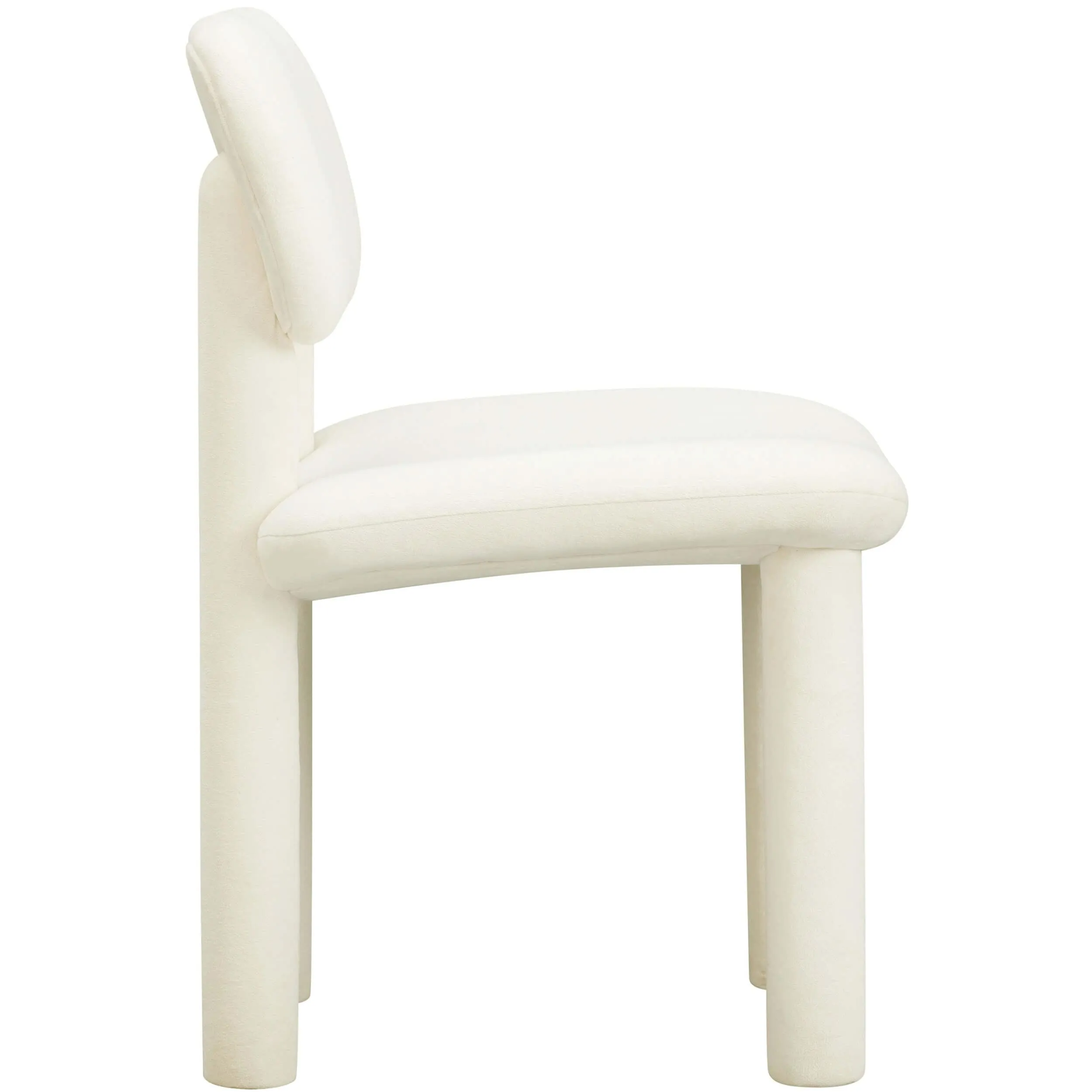 Elise Dining Chair, Ivory, Set of 2