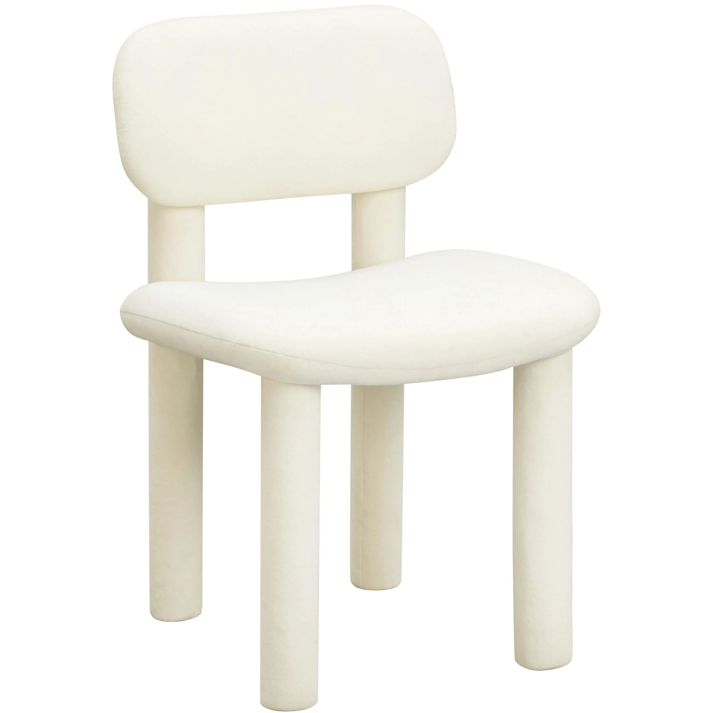 Elise Dining Chair, Ivory, Set of 2
