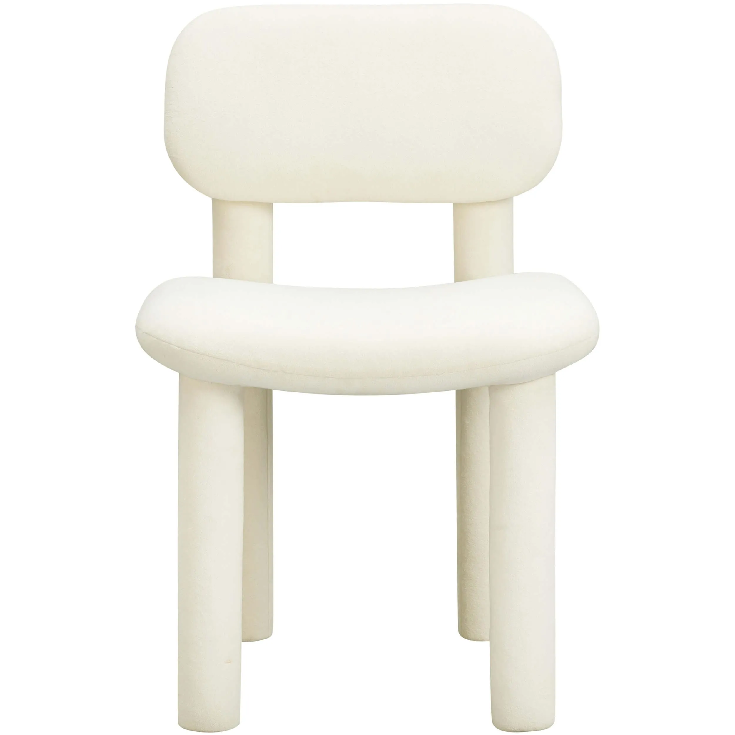 Elise Dining Chair, Ivory, Set of 2