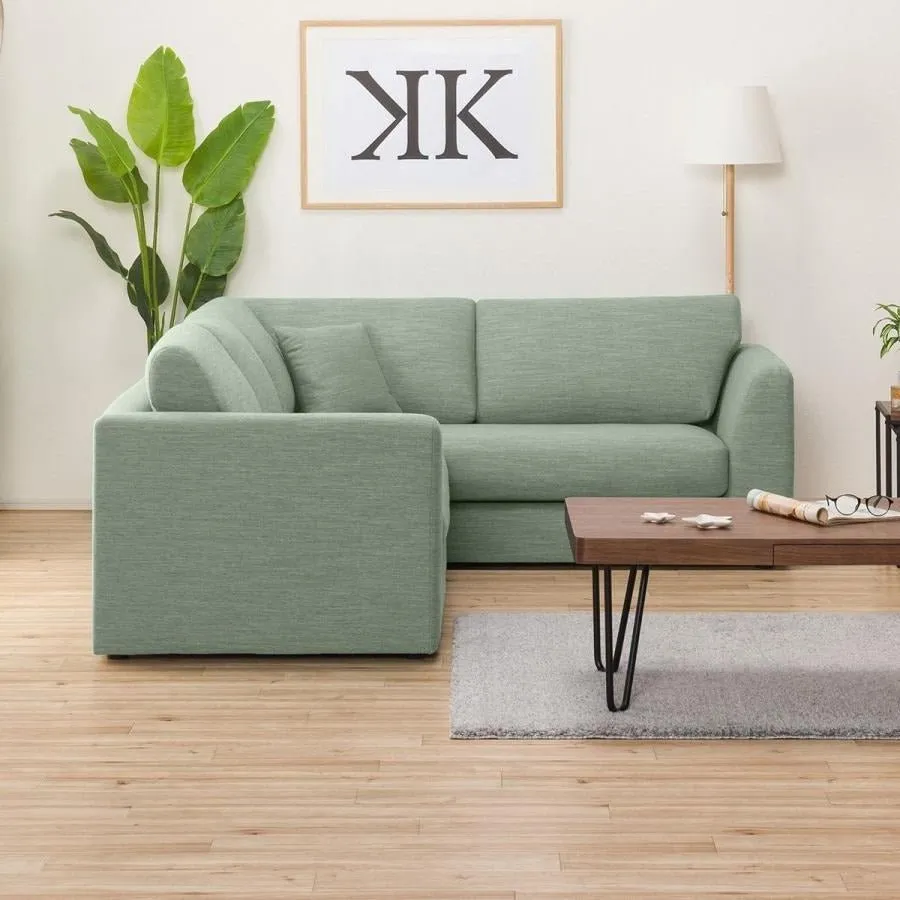 Florita 5 Seater Corner Fabric Sofa Set