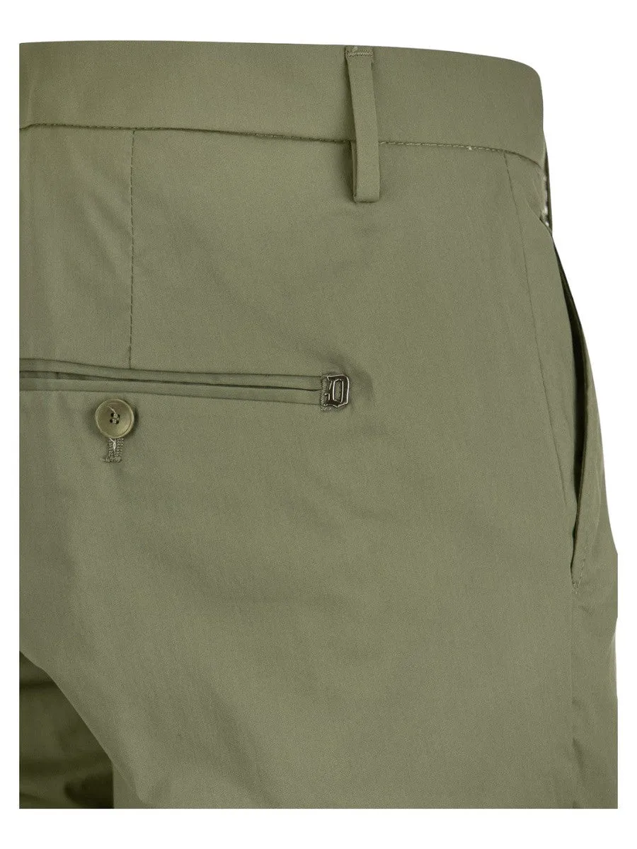 Pantaloni Gaubert Dritti a Vita Media
