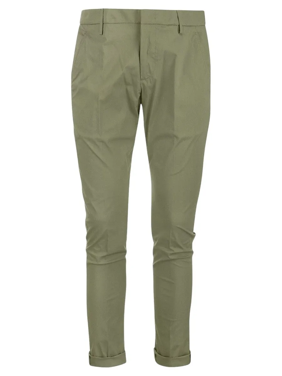Pantaloni Gaubert Dritti a Vita Media