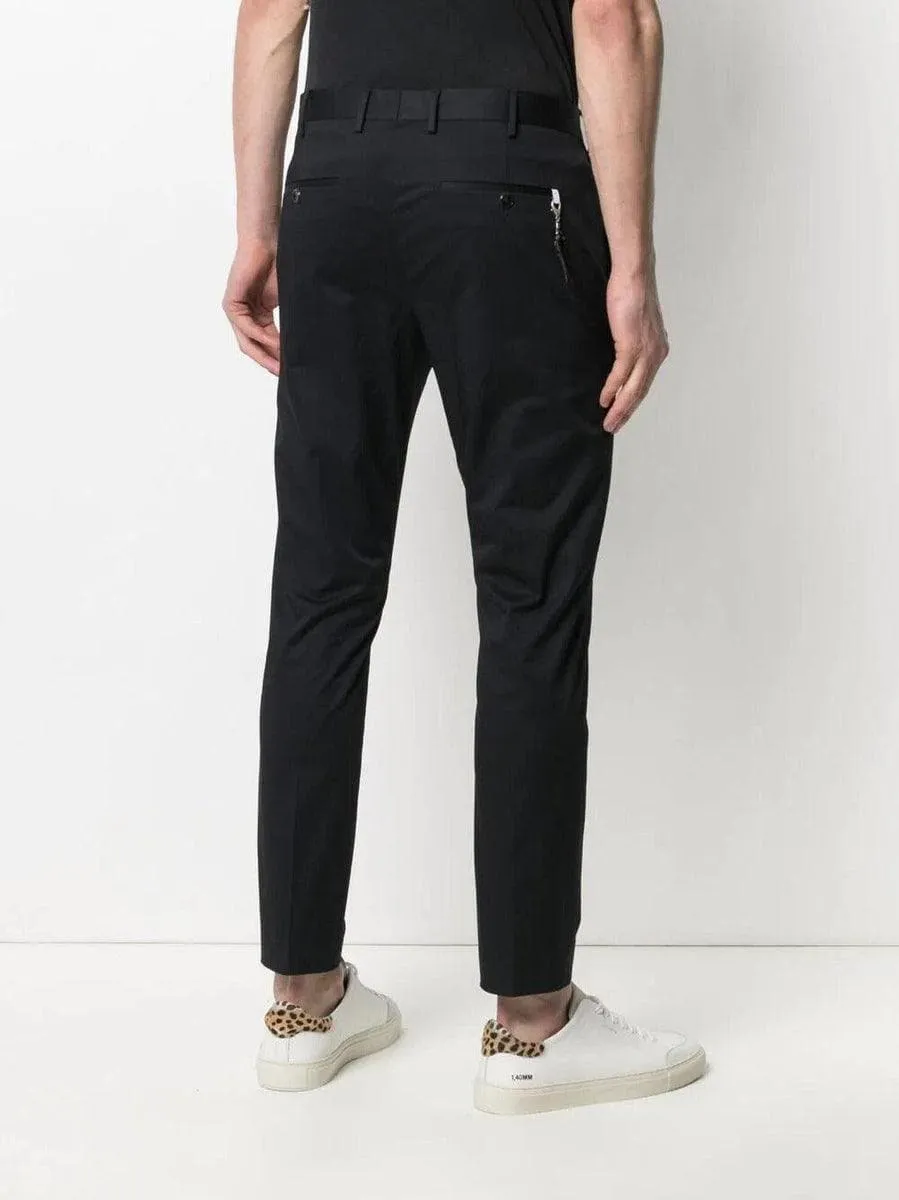 Pantaloni sartoriali con vita media