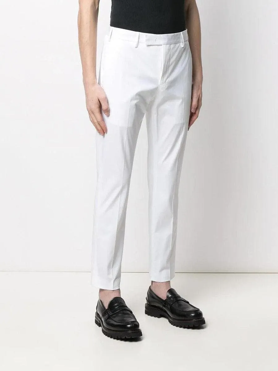 Pantaloni sartoriali con vita media