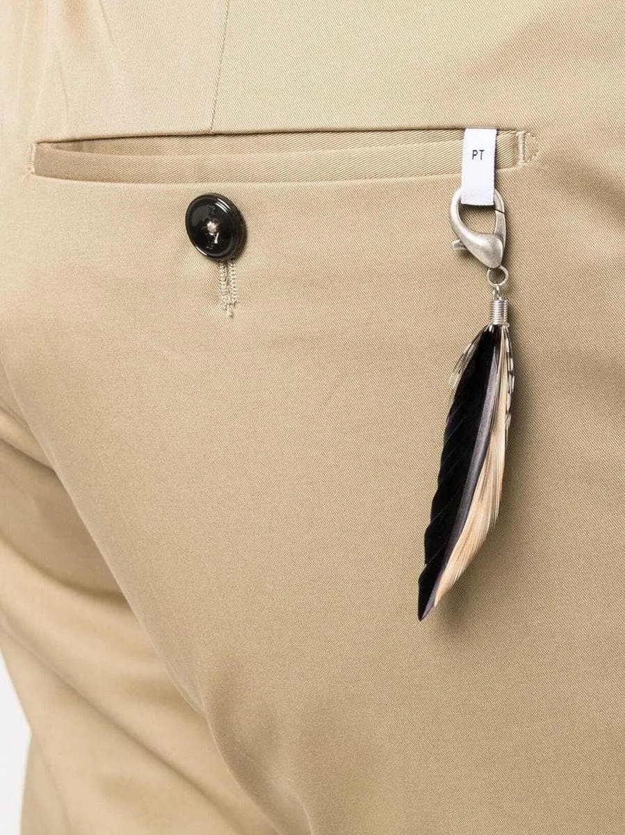 Pantaloni sartoriali con vita media