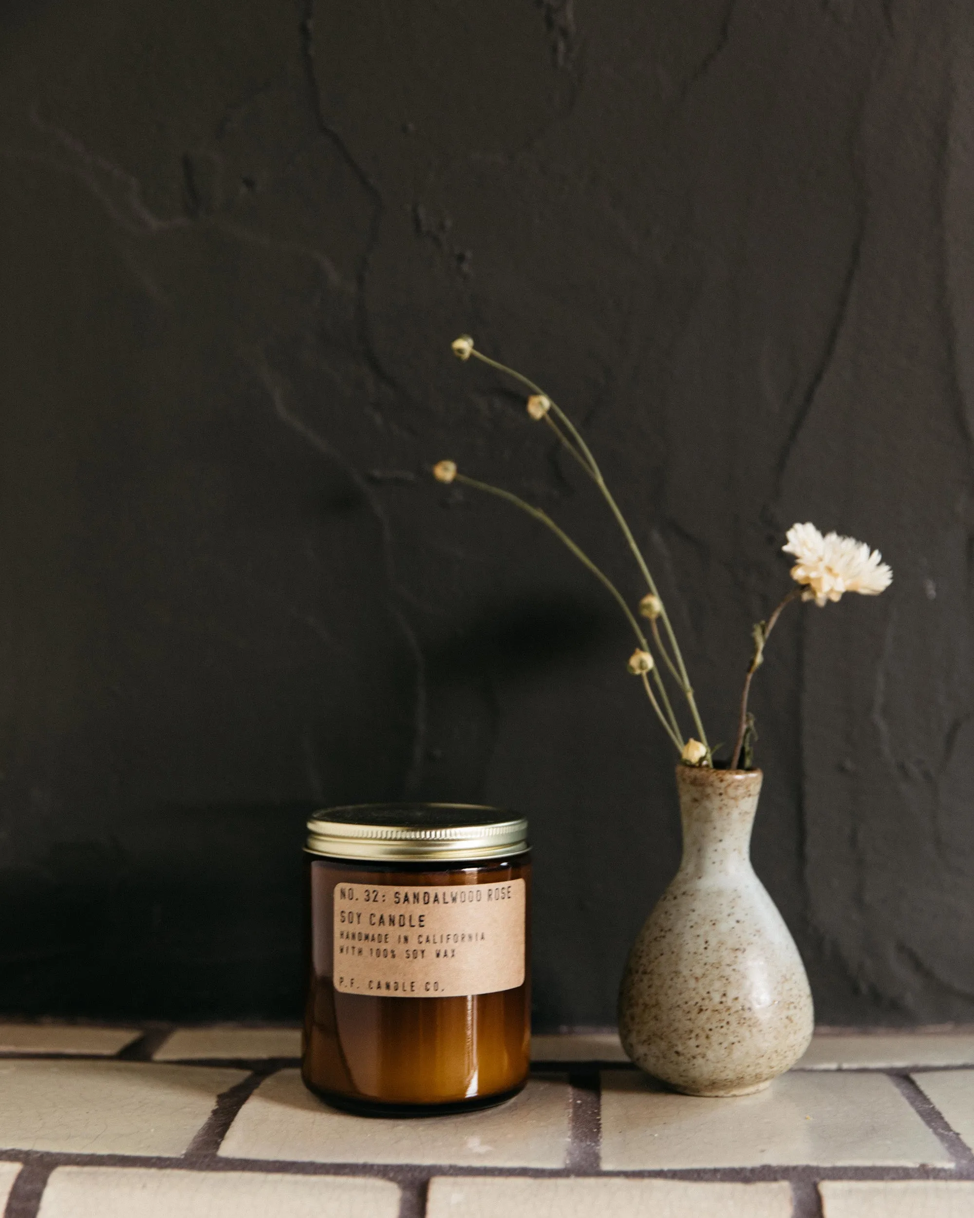 P.F. Candle Co. 7.2oz Standard Jar Candle - Sandalwood Rose