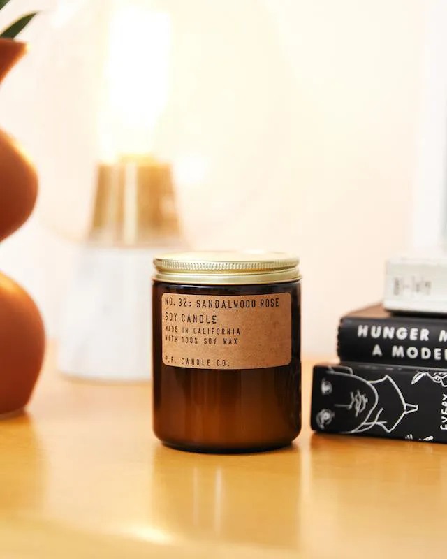 P.F. Candle Co. 7.2oz Standard Jar Candle - Sandalwood Rose