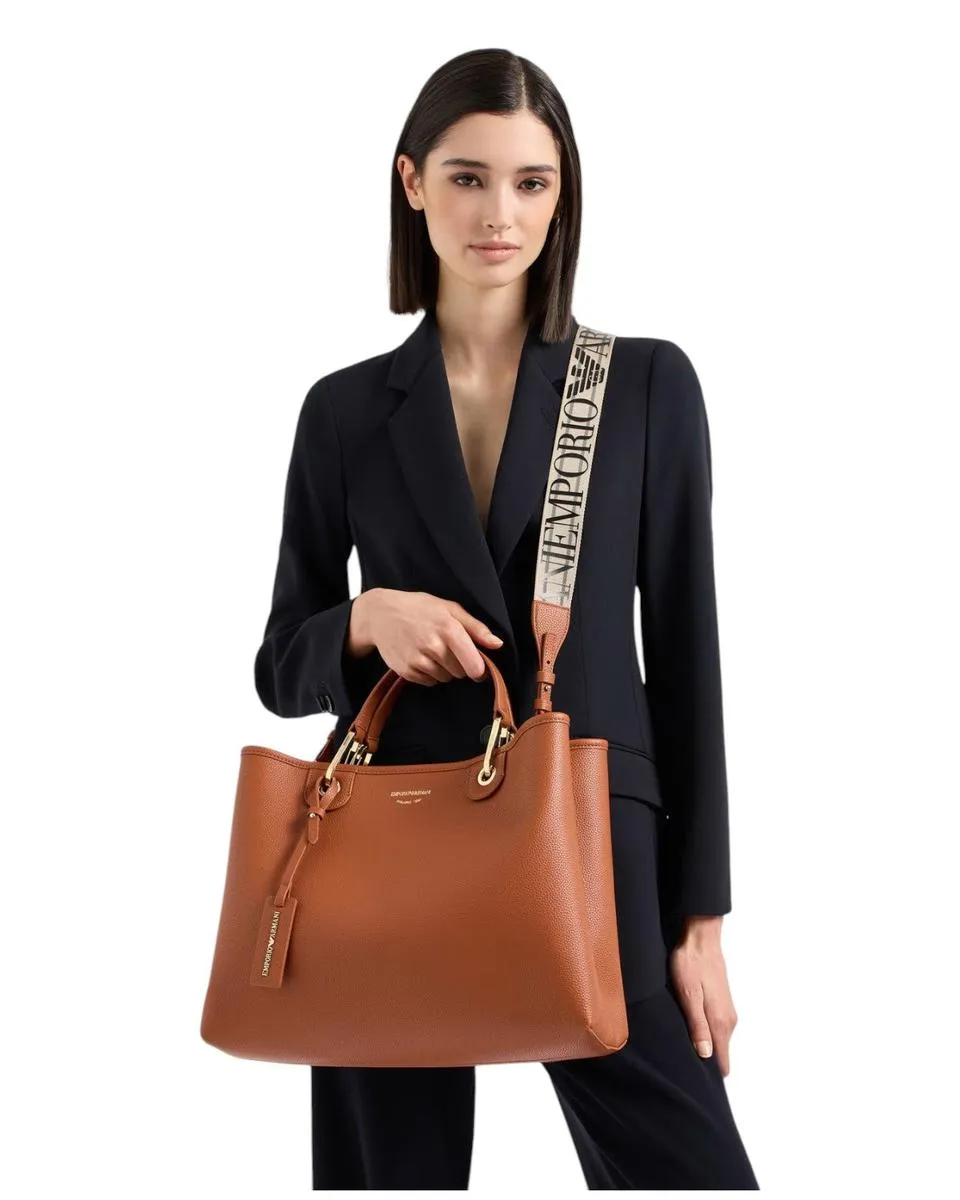 Shopper MyEA Bag media stampa cervo