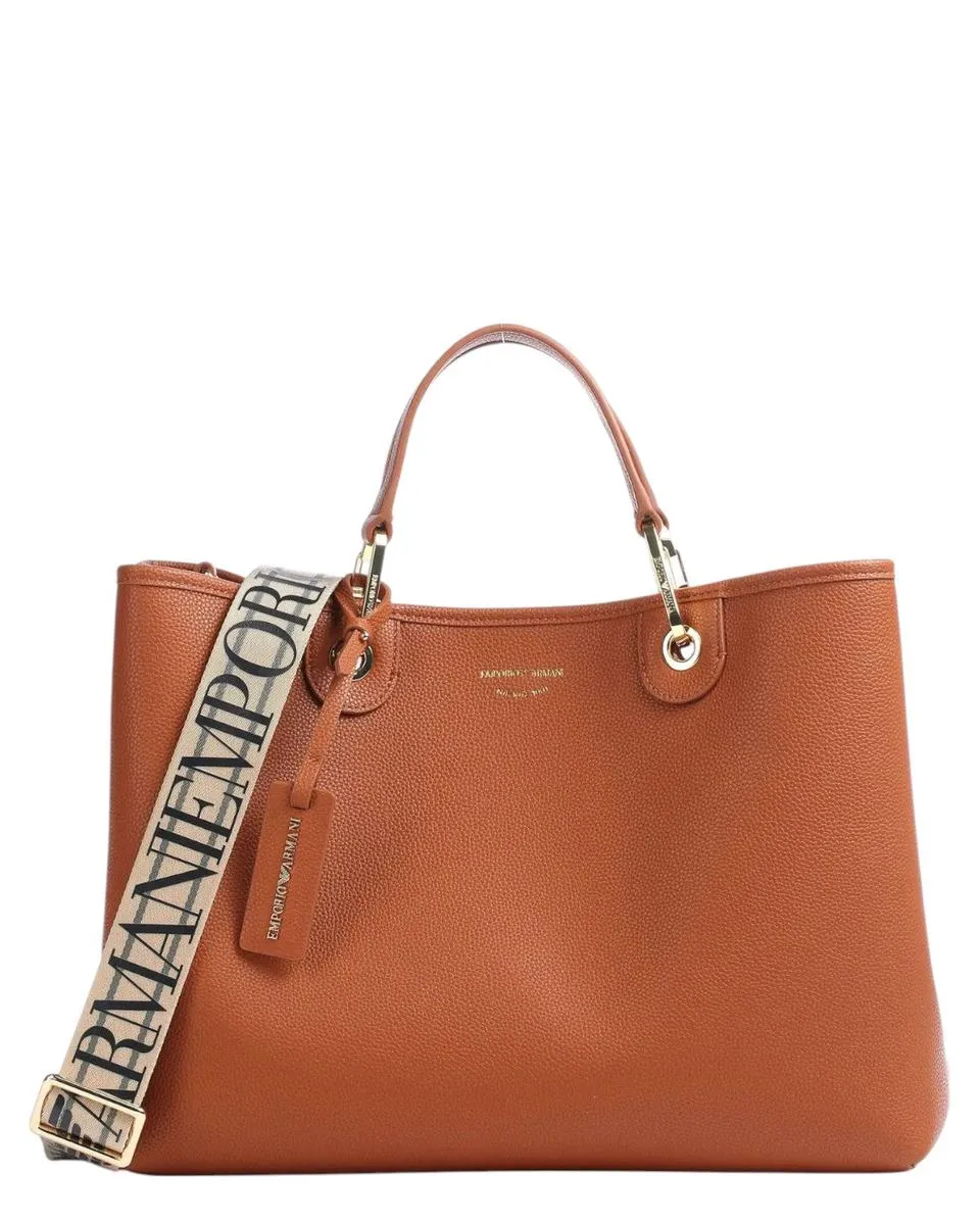 Shopper MyEA Bag media stampa cervo