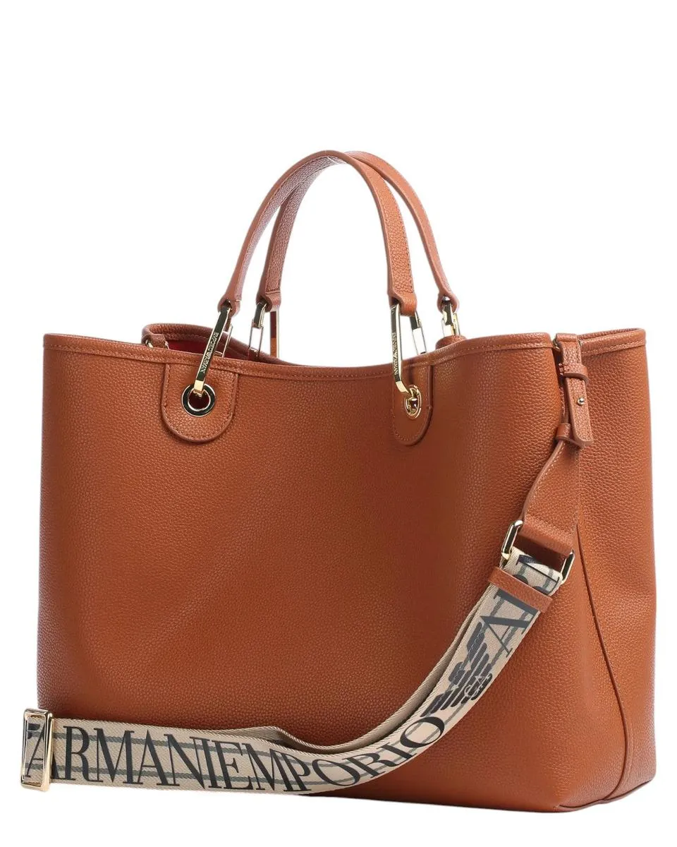 Shopper MyEA Bag media stampa cervo
