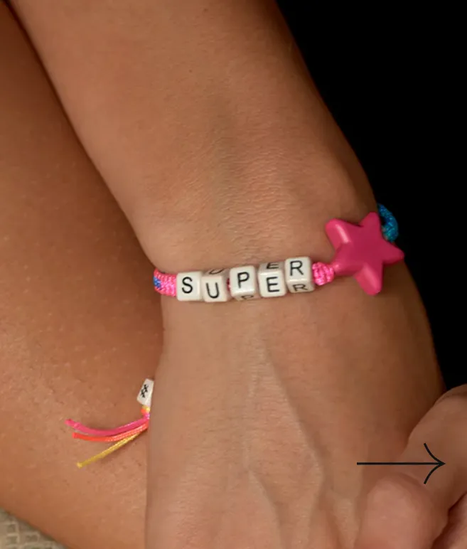 Vanessa Arizaga Superstar Rainbow Bracelet