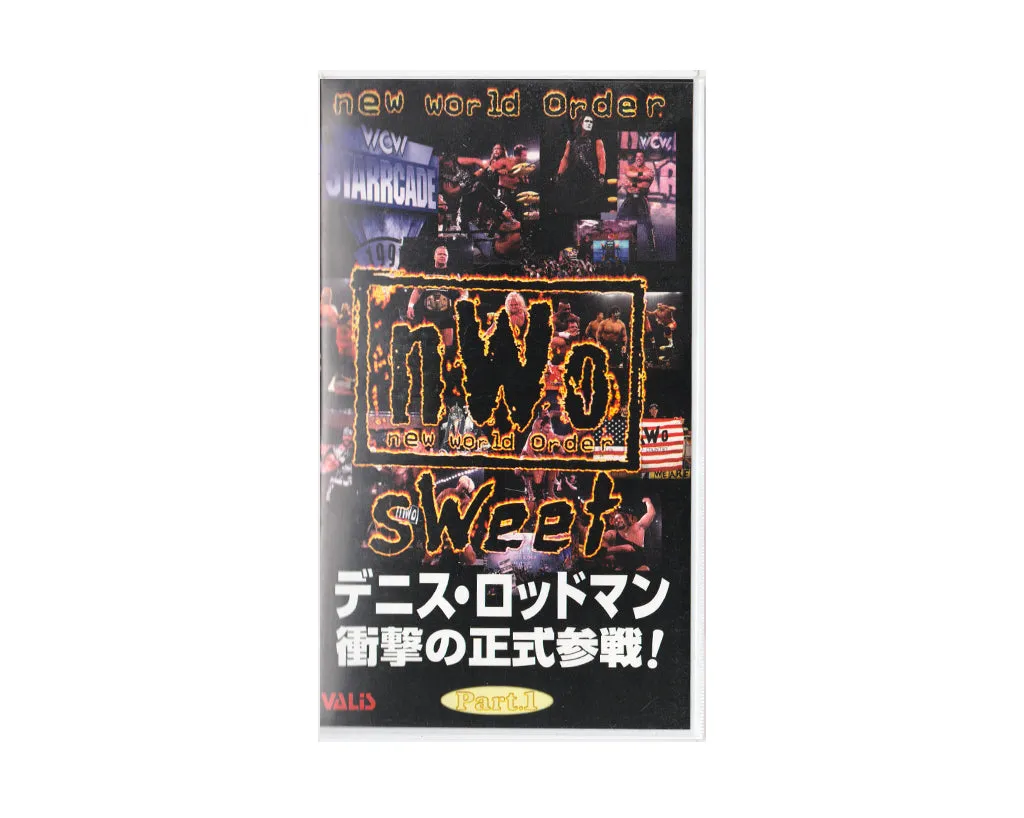 WCW NWO TOO SWEET PT. 1 JAPANESE VHS TAPE